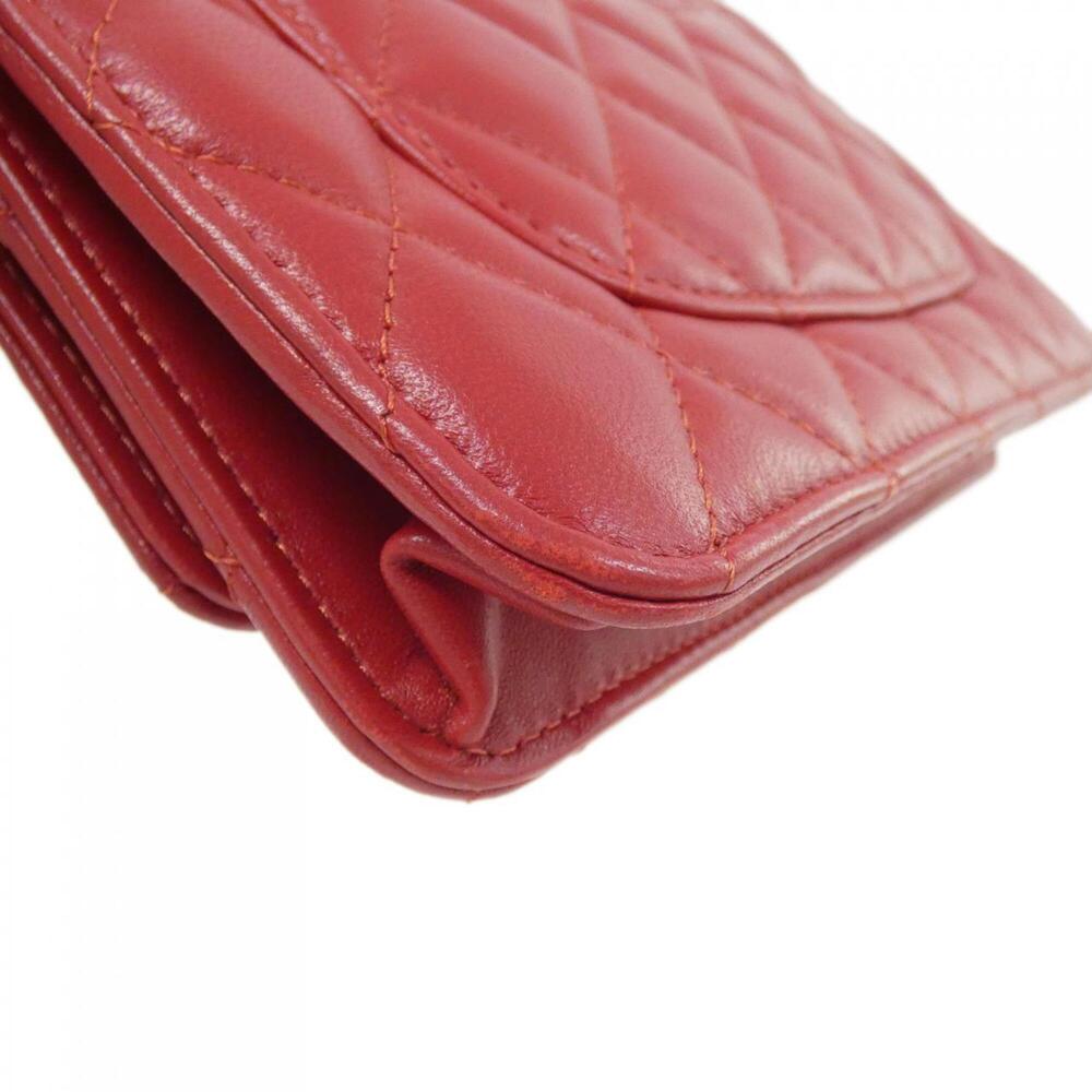 CHANEL Red Wallet - Picture 3 of 10